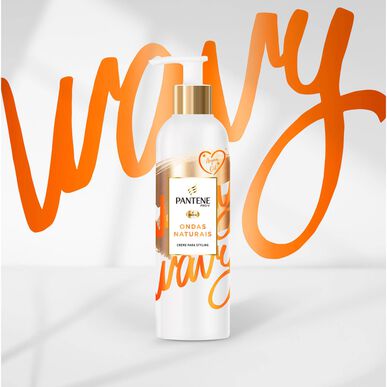 Pantene Pro-V Natural Waves Styling Cream, Leave-in balsam for naturlige bølger, 235 ml