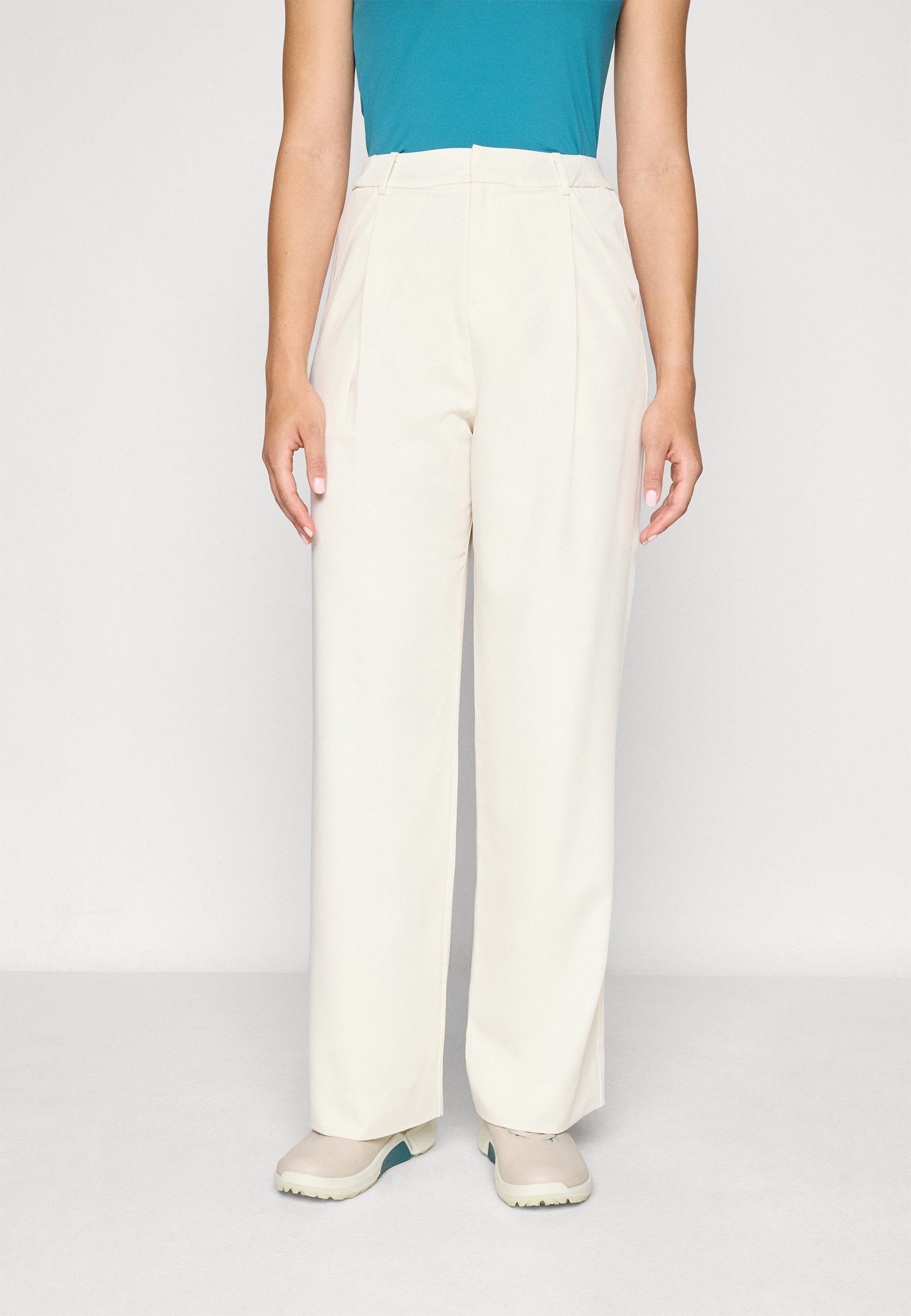 Pantaloni plissettati Malbon EMELIA - Pantaloni - avorio