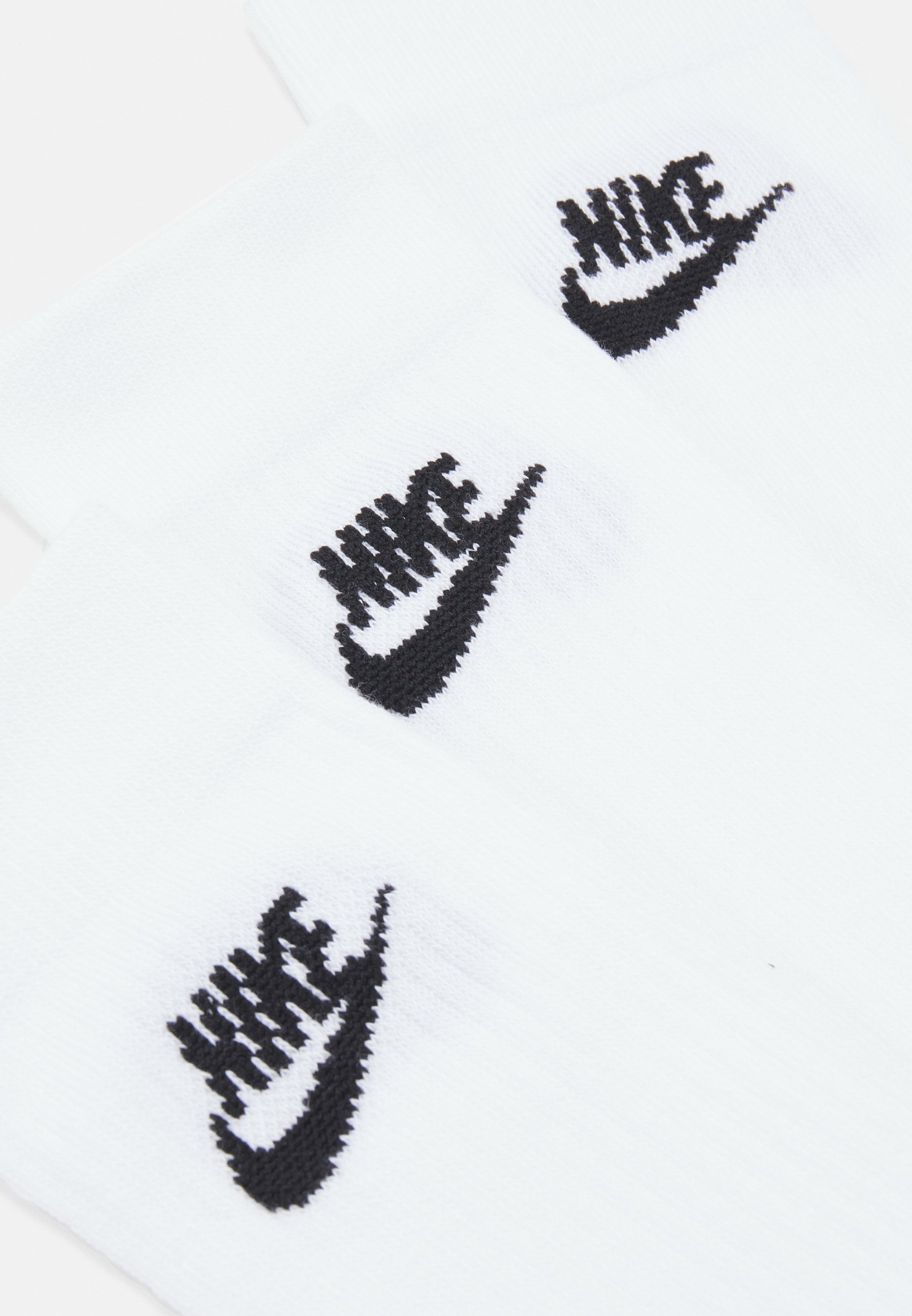 Nike Sportswear EVERYDAY ESSENTIAL CREW UNISEX CONFEZIONE DA 3 - Calzini sportivi - bianco/nero