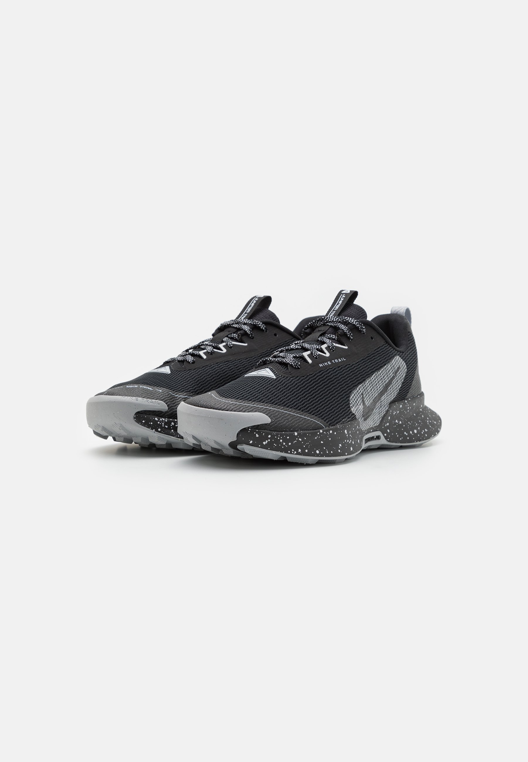 Nike Performance JUNIPER 3 - Běžecké boty do terénu - černá/vlčí šedá/fotonová dust
