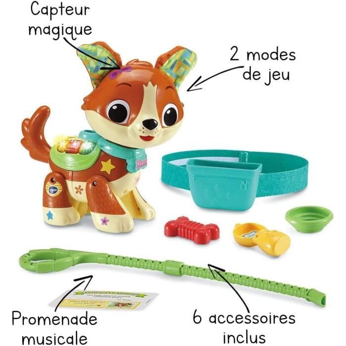 VTECH BABY - Titou, pieni koirani, taianomainen kävelyretki