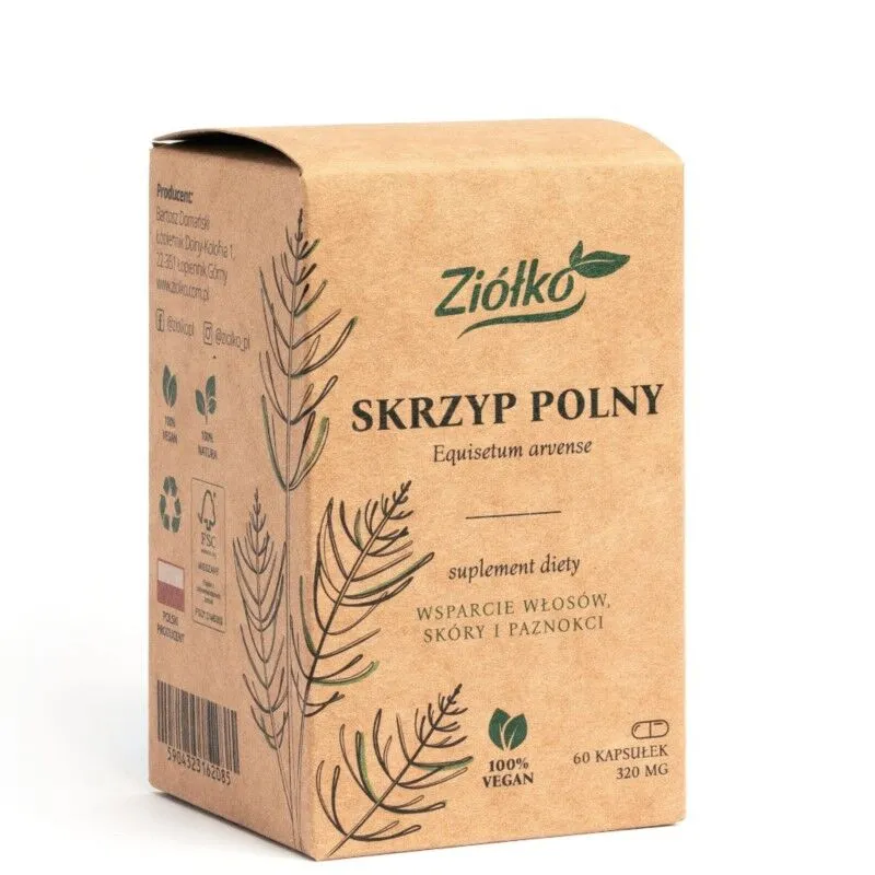 Ziółko Skrzyp Polny Kapsułki