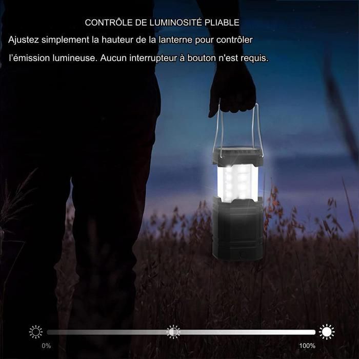 Superkirkas, energiansäästöinen, monitoiminen ulkokäyttöön tarkoitettu LED-valo, telttavalo, aurinkovalo