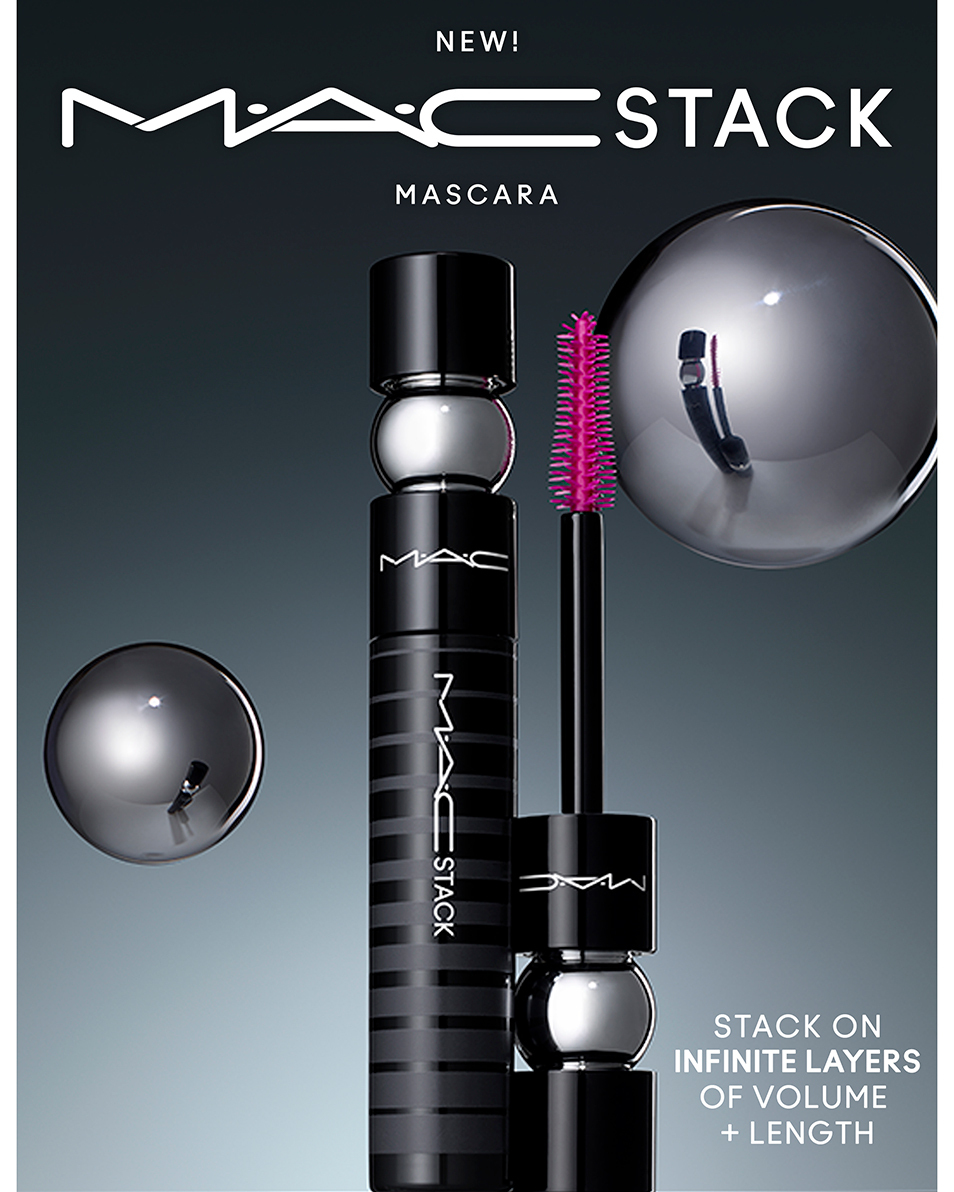 M.A.C STACK MASCARA EXTREEM VOLUME & LENGTE - 24U LANGHOUDEND - KLONTERVRIJ