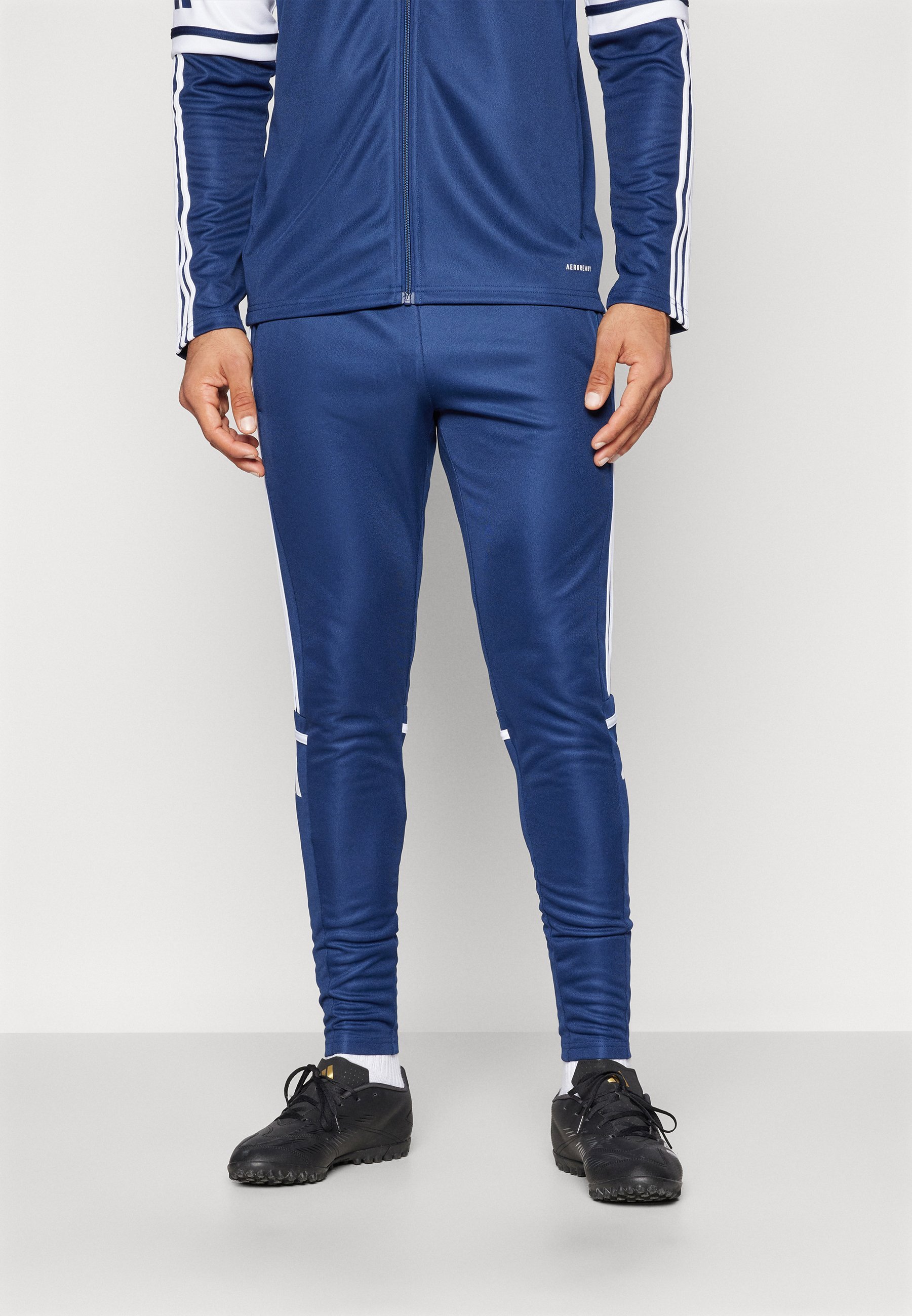 adidas Performance SQUADRA25 treeningpüksid - Dressipüksid - tumesinine/valge
