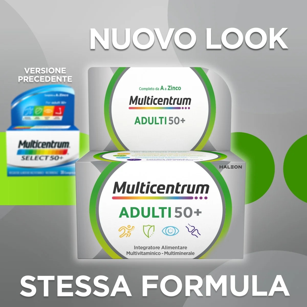 MULTICENTRUM Multicentrum Select 50+ 90 comprimidos de suplemento vitamínico