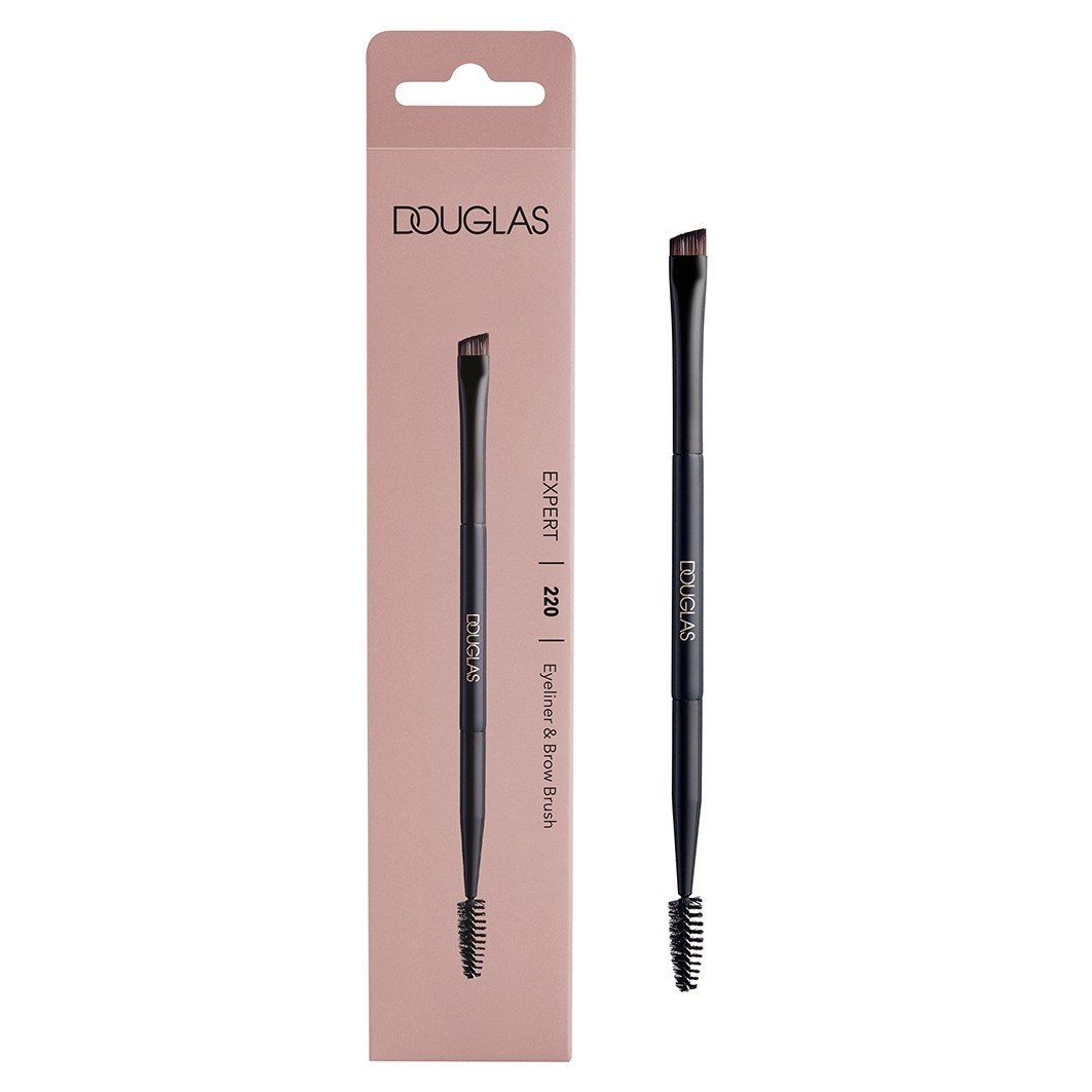 „Douglas Collection“ antakių šepetėlių priedas: „Expert Brushes“ – 220 akių kontūro ir antakių šepetėlių – 1 vnt.