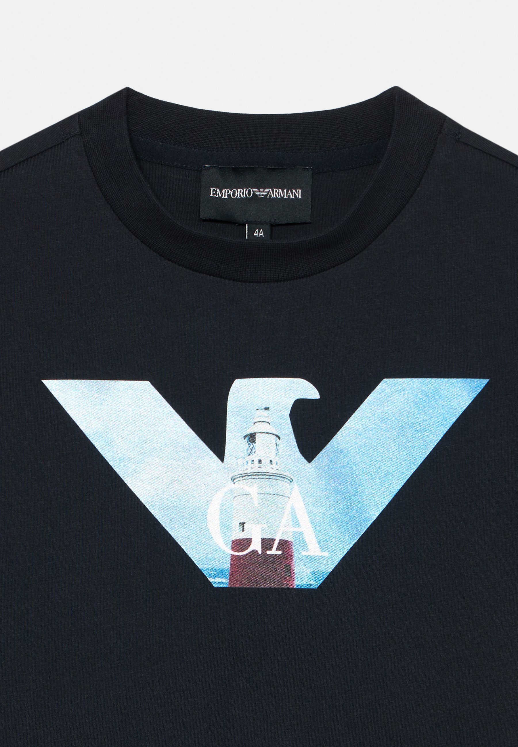 Emporio Armani UNISEXE - Haut à manches longues - bleu marine