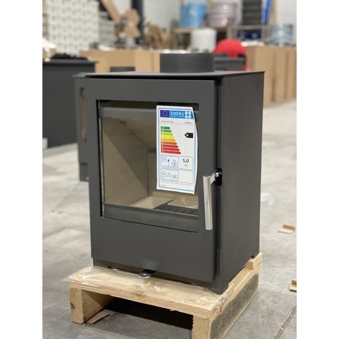 Poêle à bois Cheminée Chauffage Victoria 05 Parma SL - 5 kW