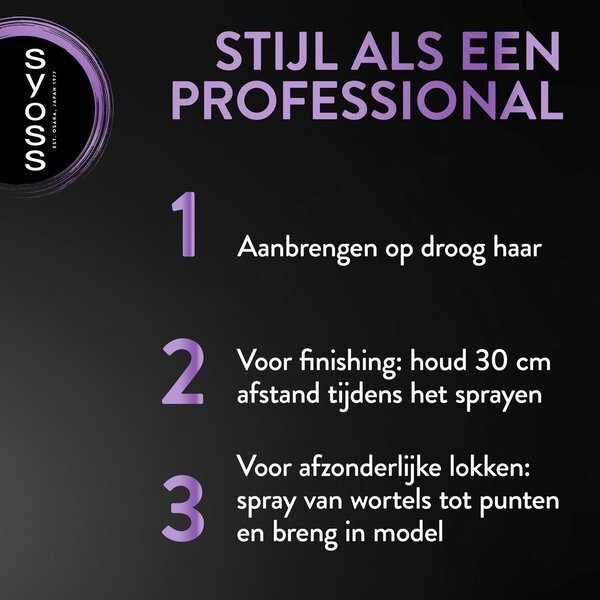 Syoss Hold 3 Fullness matu laka<br>300ml