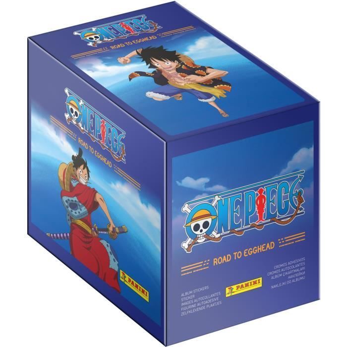 Doos - PANINI - ONE PIECE ROAD TO EGGHEAD - 8 pakjes - 64 kaarten