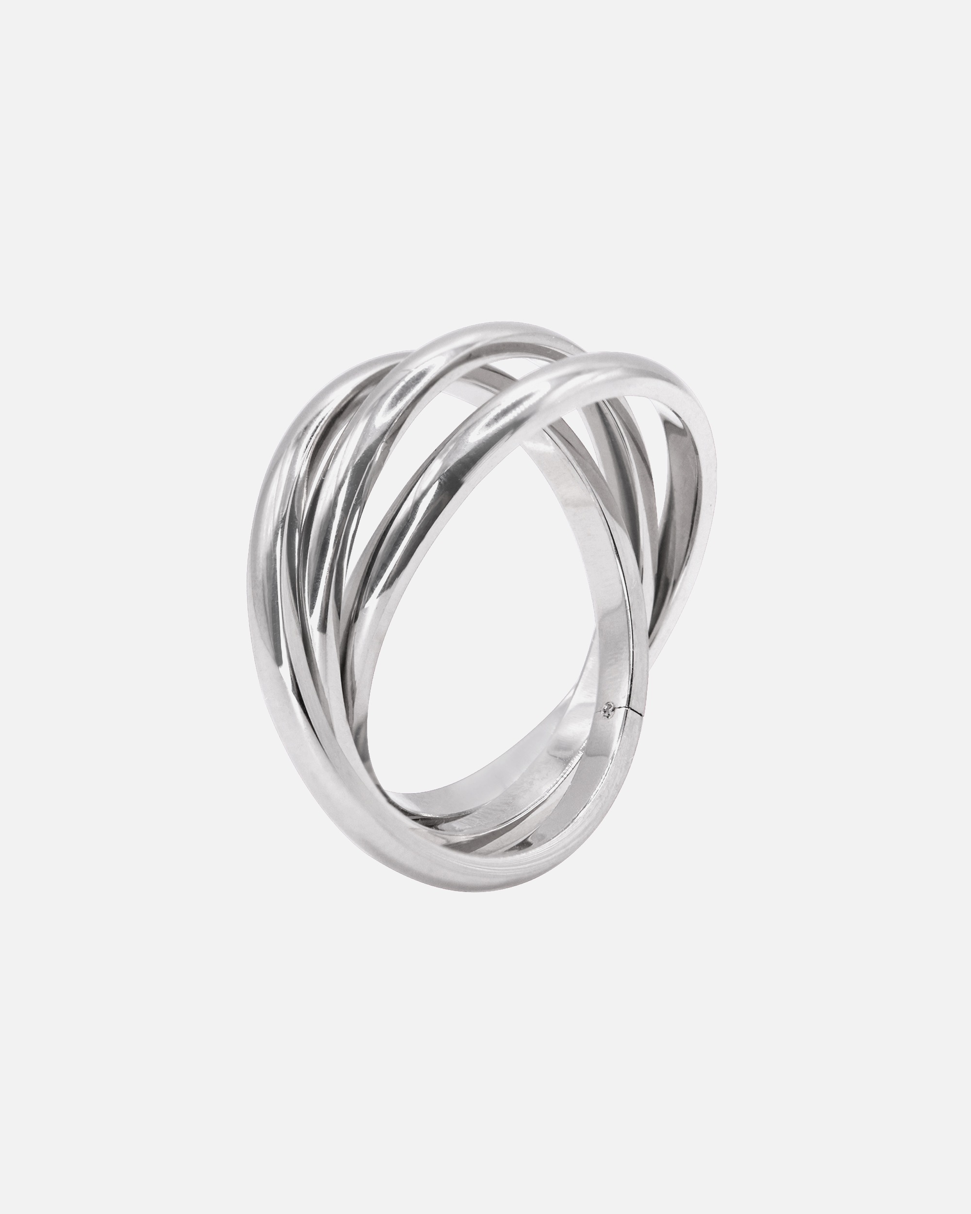 Heideman Bague Jovin couleur argentée polie