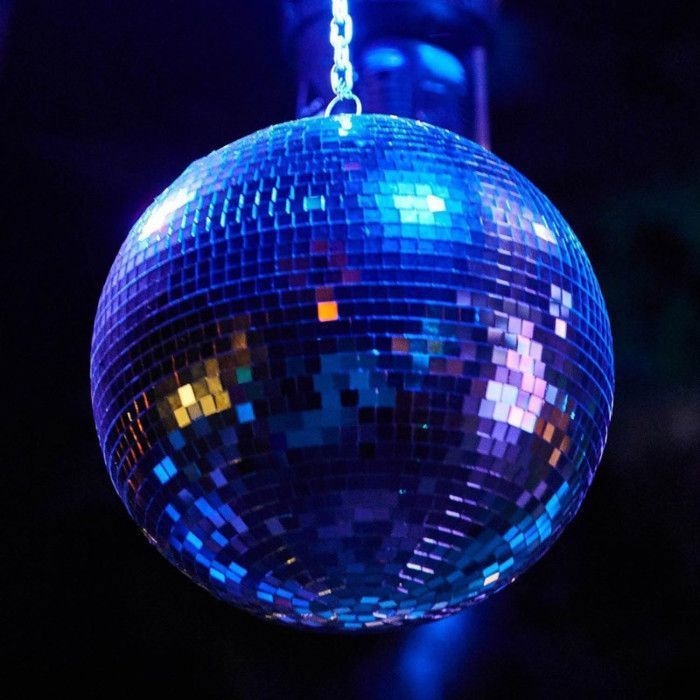 Bola de discoteca - PEQUEÑO PAYASO - re71198 - 30 cm - Plateada - Para colgar