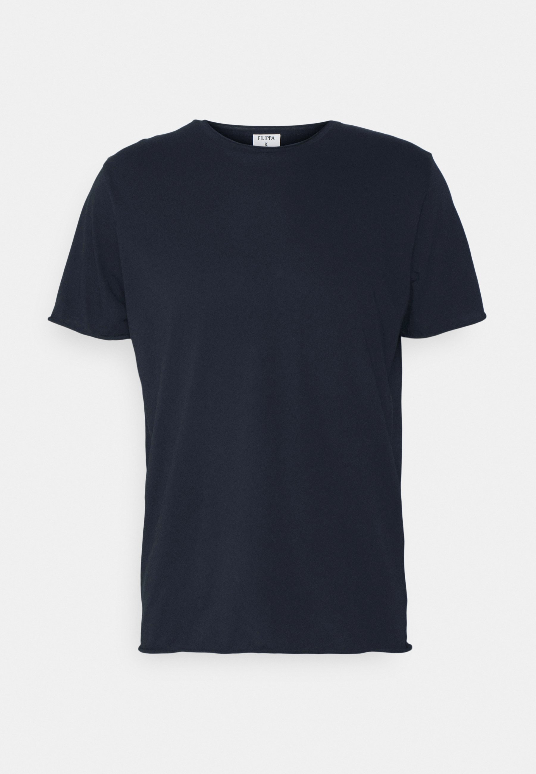 Filippa K ROLL NECK T-SHIRT - Basic T-shirt - zwart