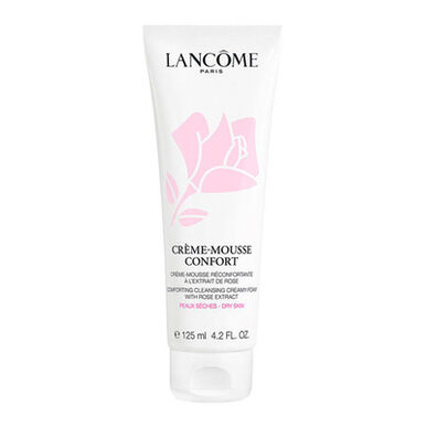 Lancôme Crème-Mousse Cleansing Comfort Dry Skin -puhdistusvaahto ruusuuutteella 125 ml