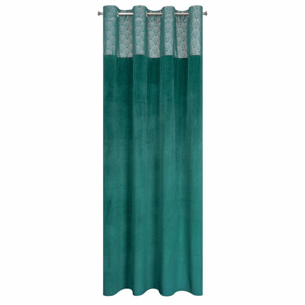 Zasłona AGNES 140x250 cm turkusowa oriental