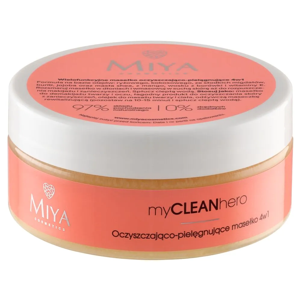 Miya Mycleanhero Oczyszczająco-Pielęgnujące Masełko 4W1
