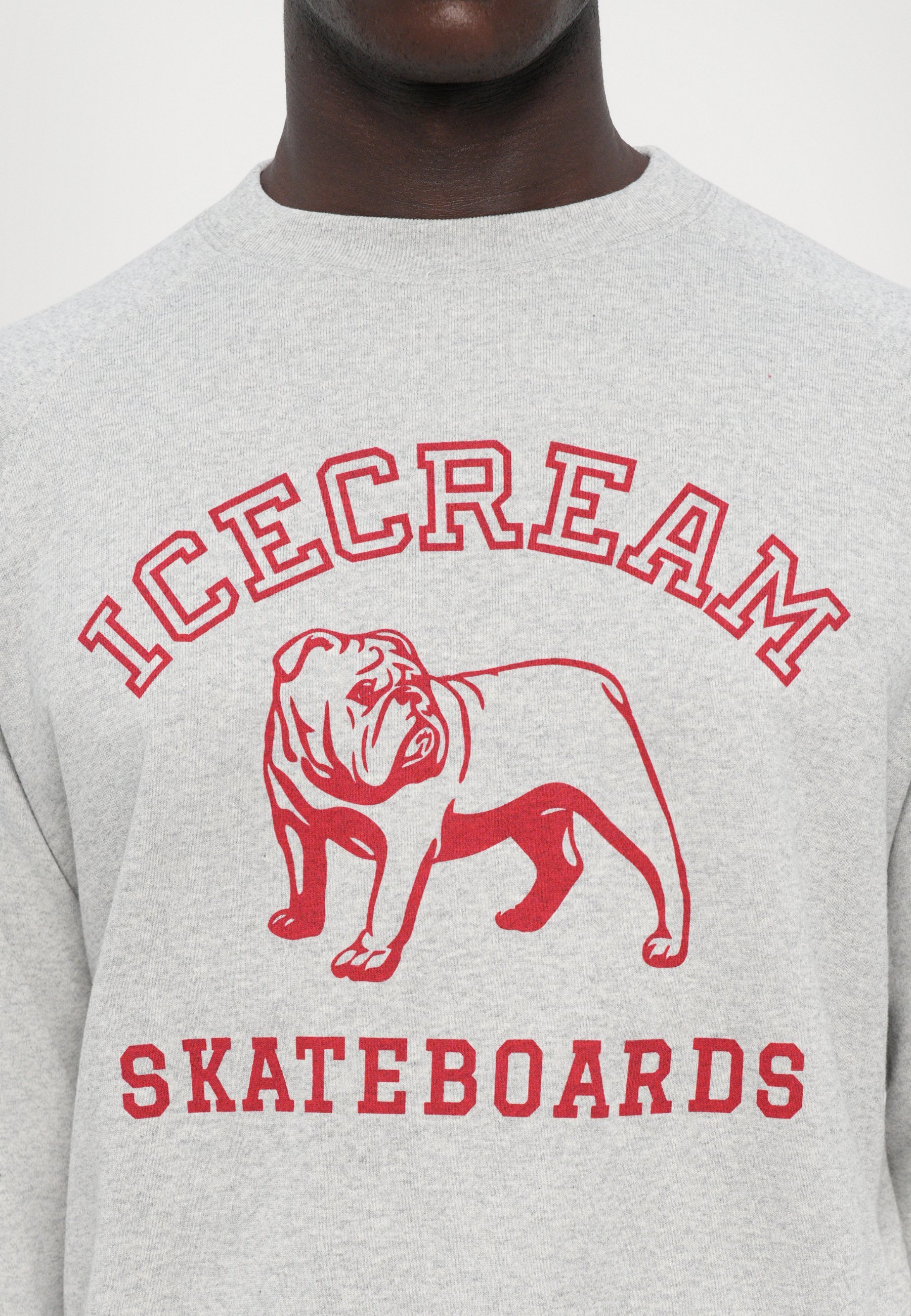 Moletom Icecream BULLDOG CREWNECK - cinza