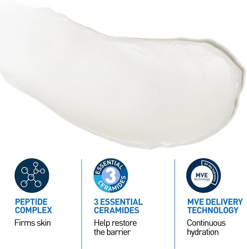 Regeneračný nočný krém CeraVe Skin Renewing Peptide Night Cream, ktorý obnovuje hustotu pleti