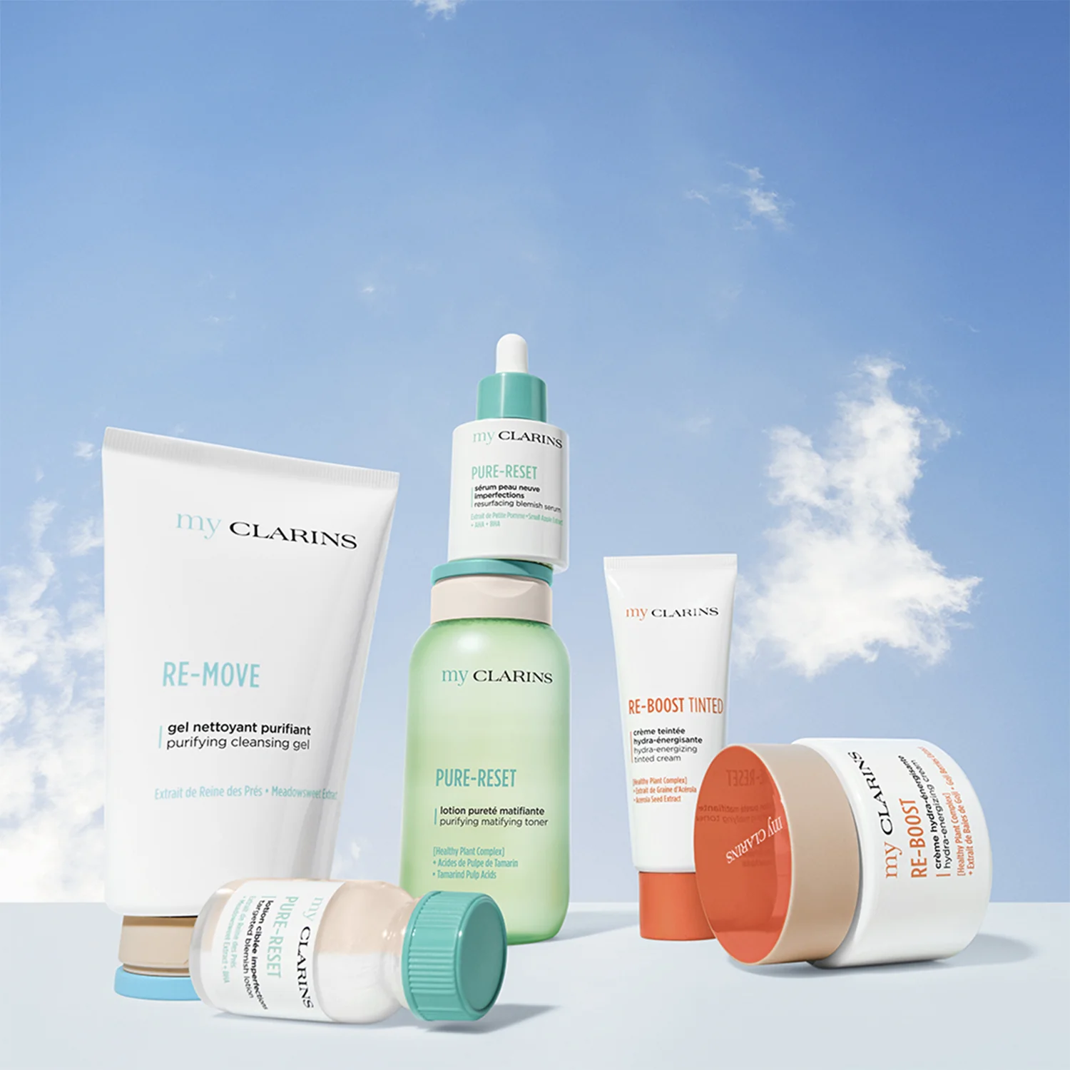 MY CLARINS PURE-RESET Lotion Pureté Matifiante - Fluido viso antimperfezioni