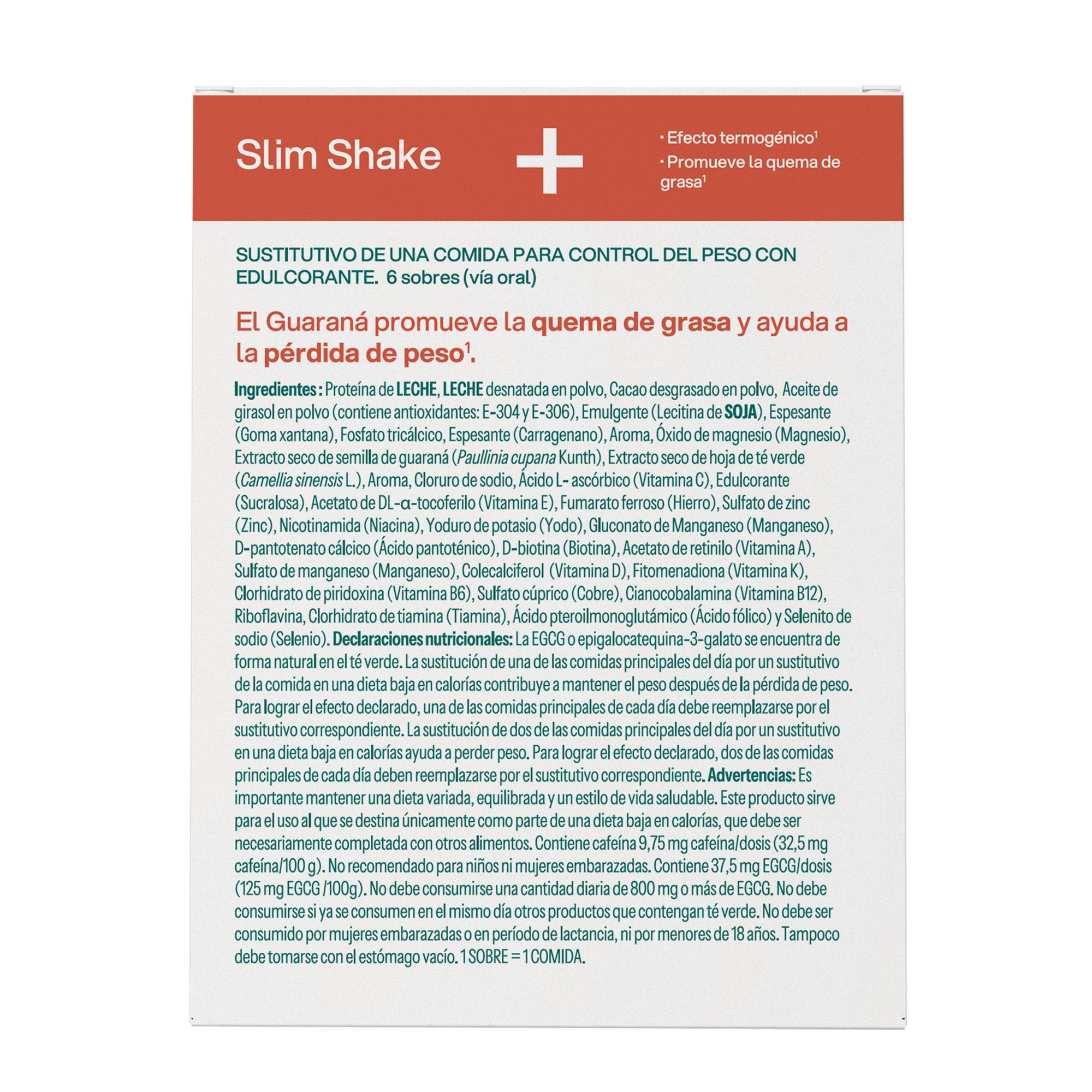 „Slim Shake“ braškių skonio kokteilis Svorio kontrolė