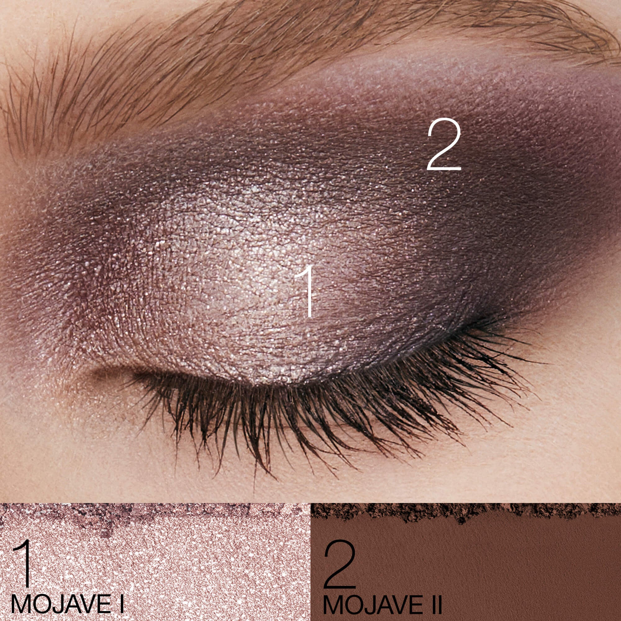 Occhi QUAD EYESHADOW - Palette viso