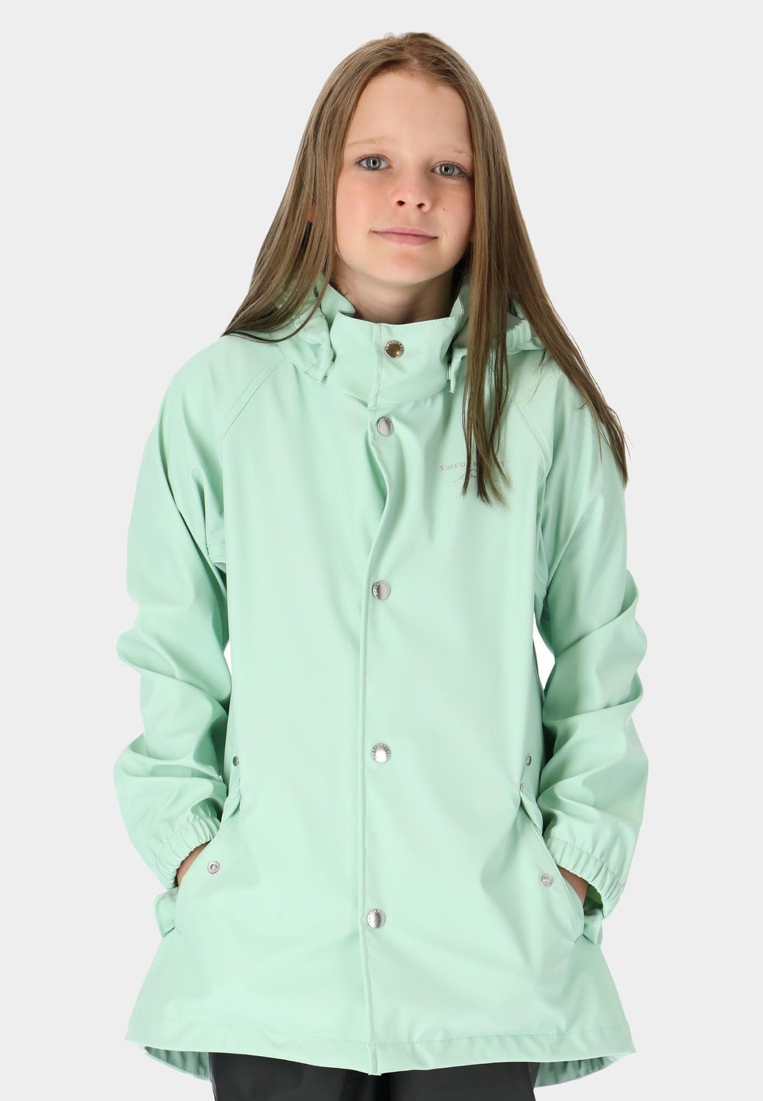 Swedemount VÄDERÖARNA JR - Veste imperméable - mint