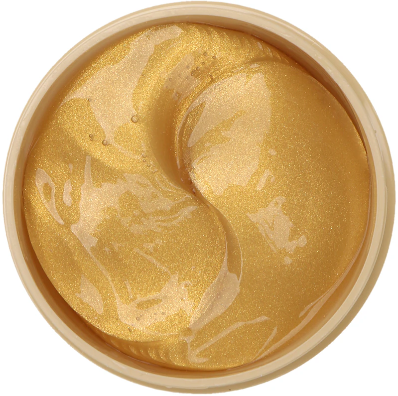 Máscara de olhos em hidrogel Petitfée Gold & Snail com extrato de baba de caracol