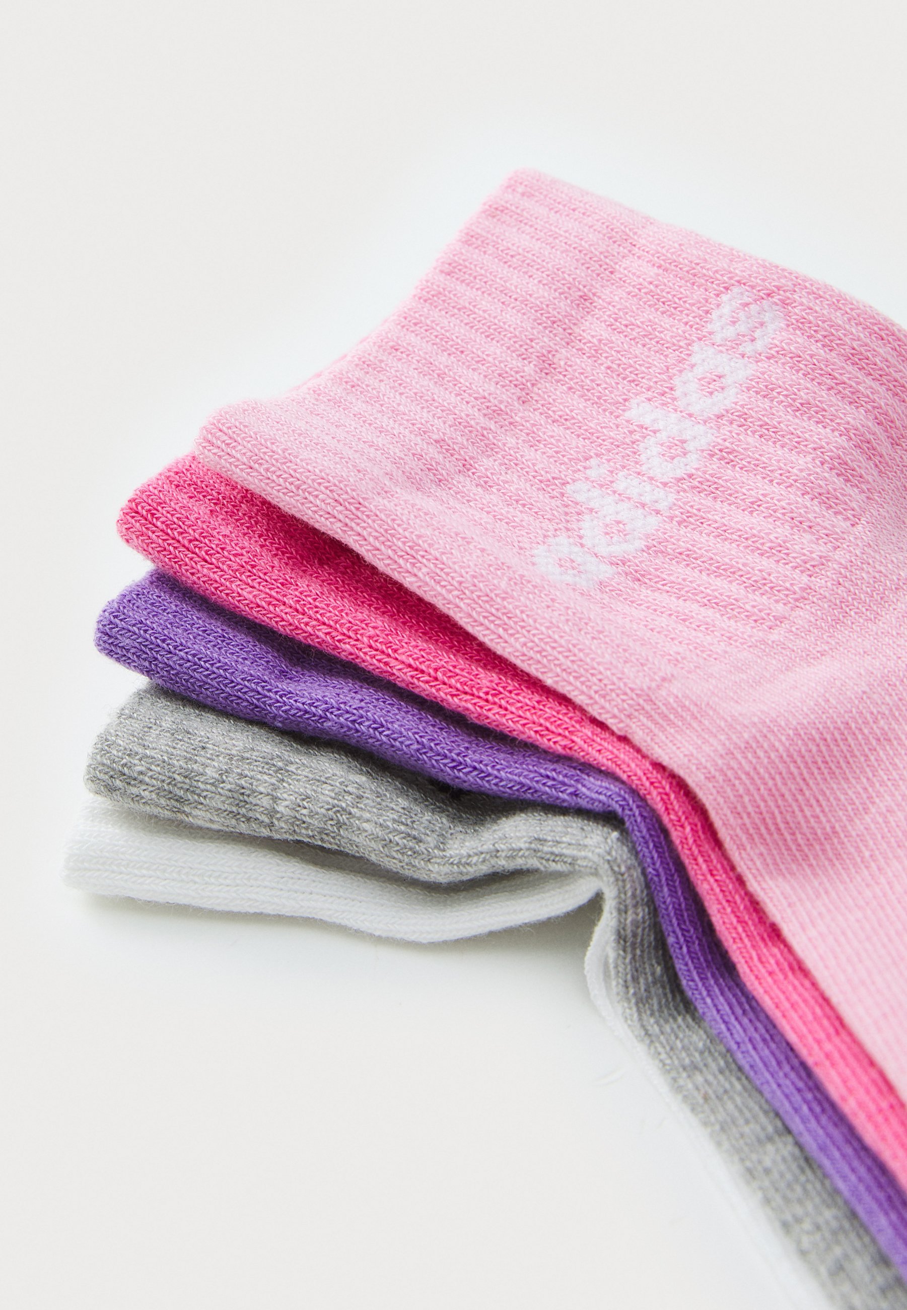 adidas Performance UNISEX 5-PACK - Sportsokken - true pink/pink fusion/violet fusion/medium grey heather