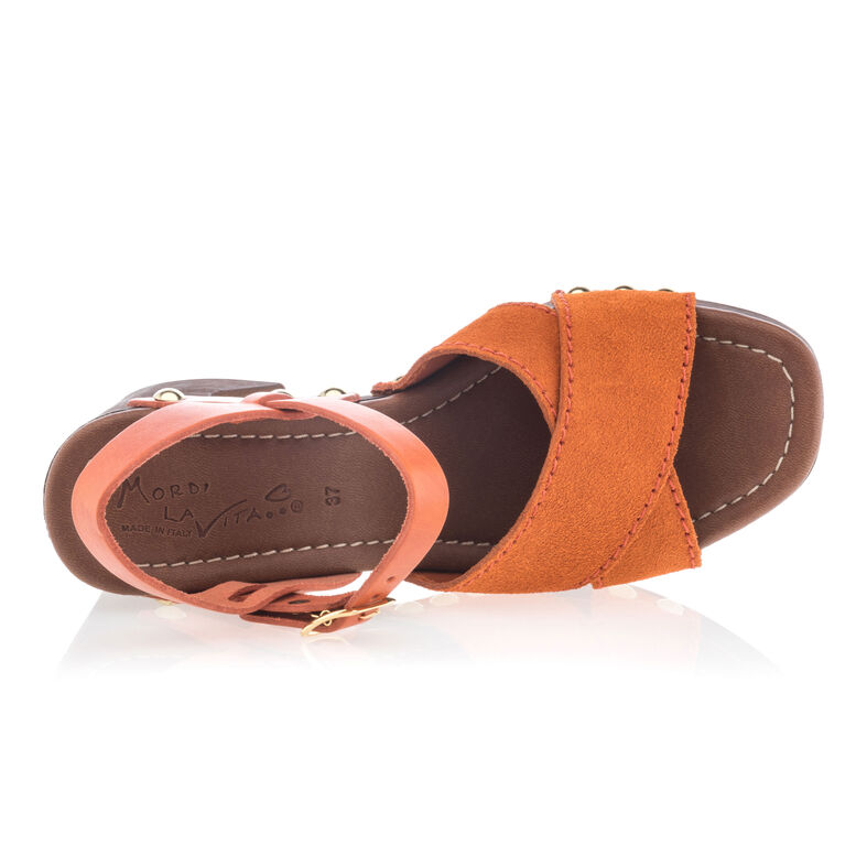 Women's Orange Mules/Clogs