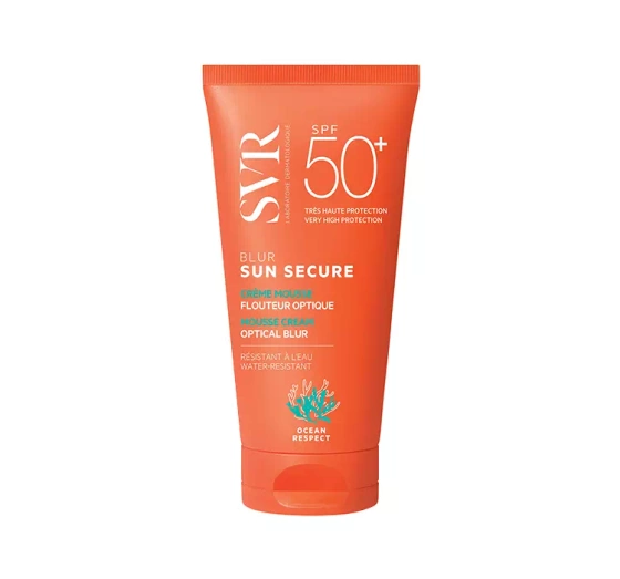 SVR Sun Secure Blur delikatny krem ochronny do twarzy SPF50  50 ml