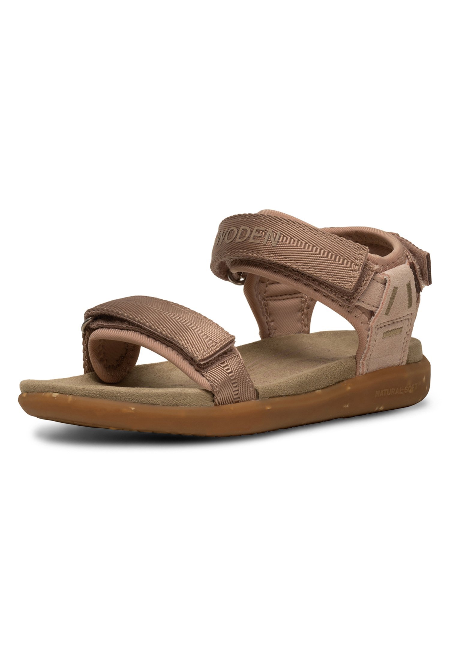 Woden CIRKELINE - Sapatos de bebê - rosa seco