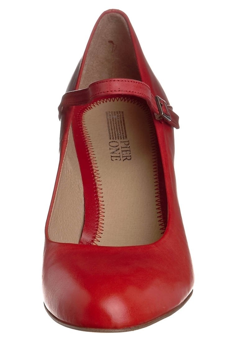 Pier One veterschoenen met hakken - rood