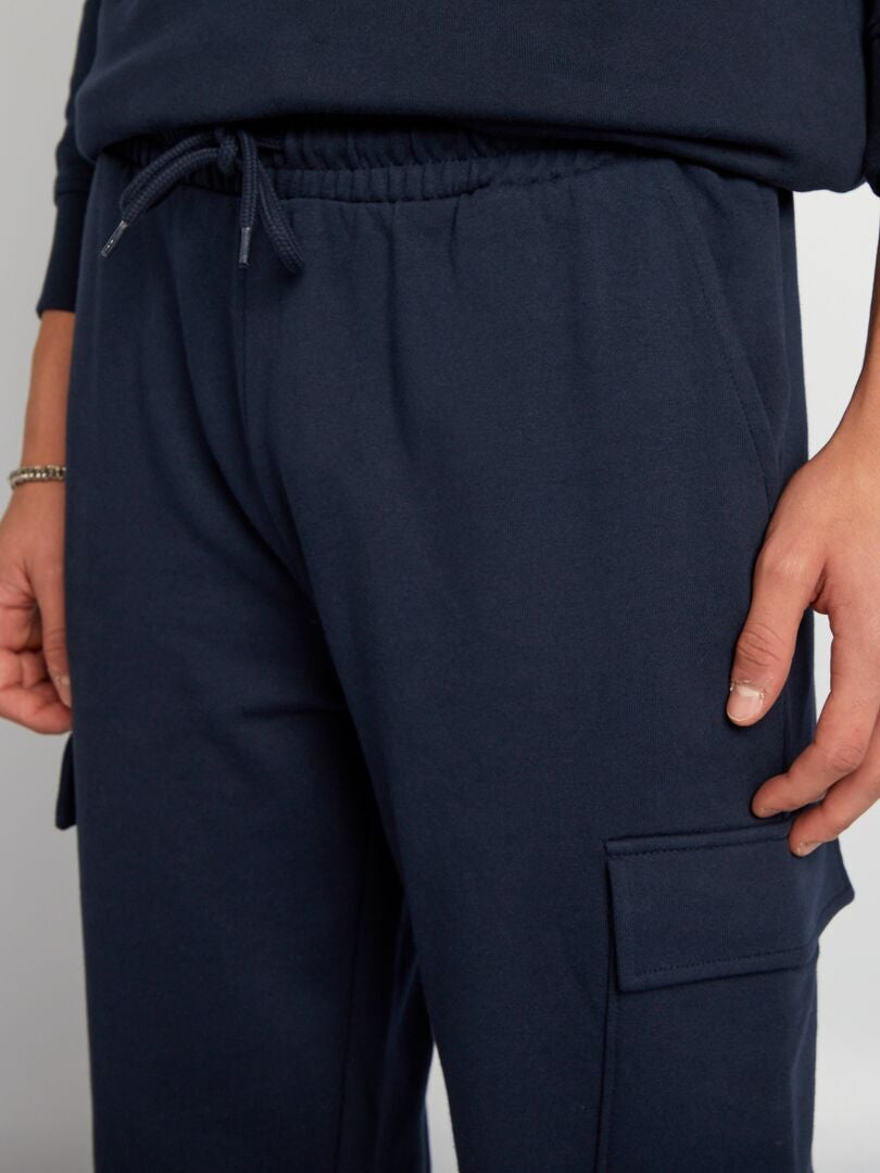 Calça Cargo Jogger - AZUL