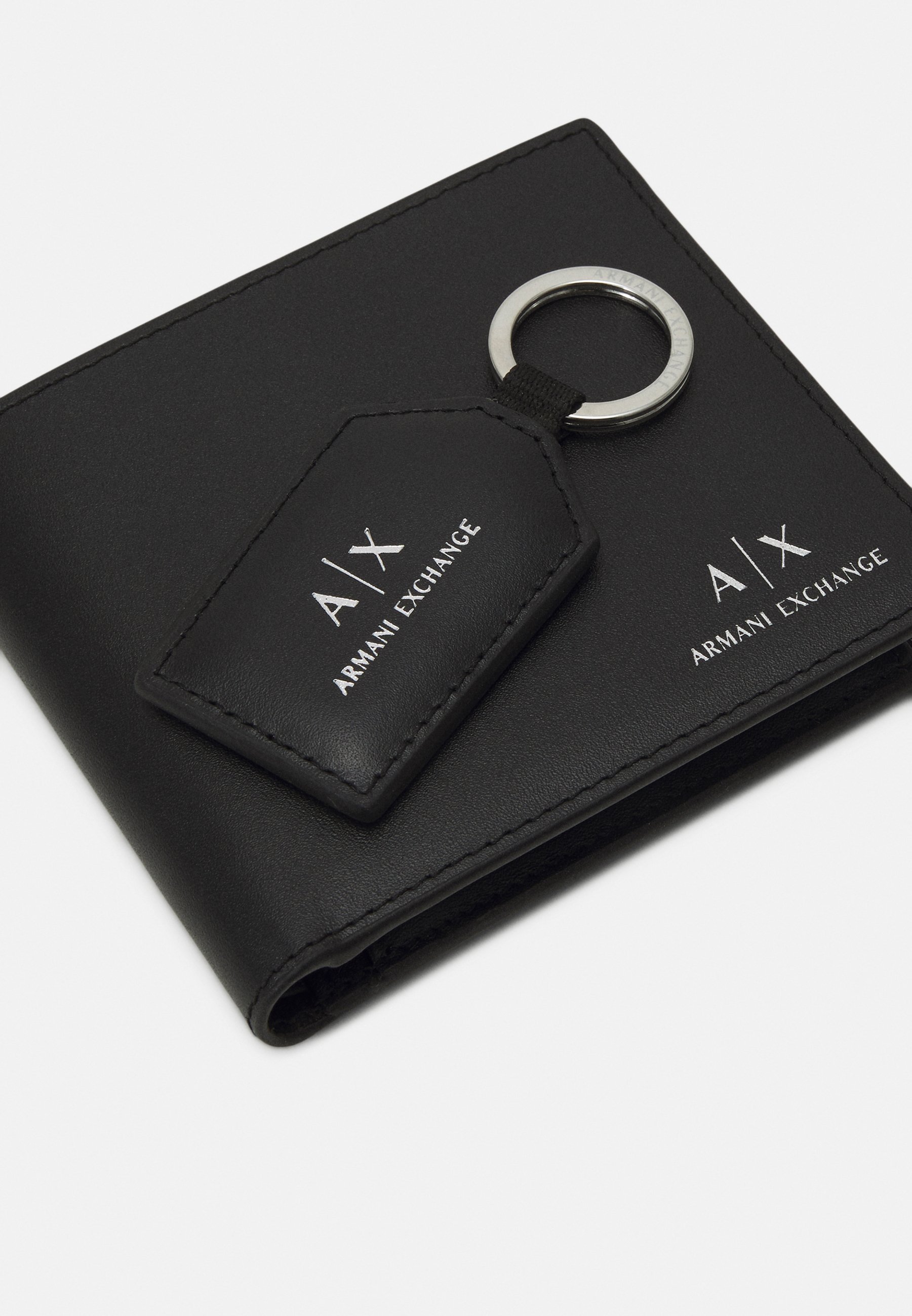 Armani Exchange dāvanu komplekts UNISEX - Atslēgu piekariņš - melns