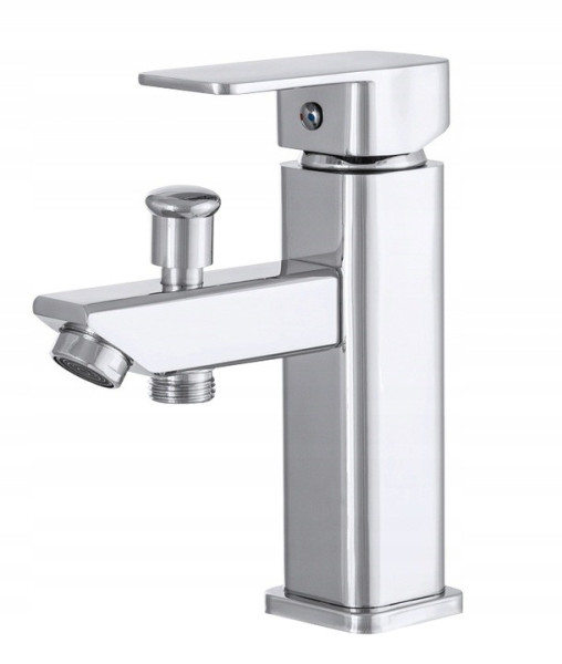 Bateria umywalkowa z prysznicem kran Caro chrom