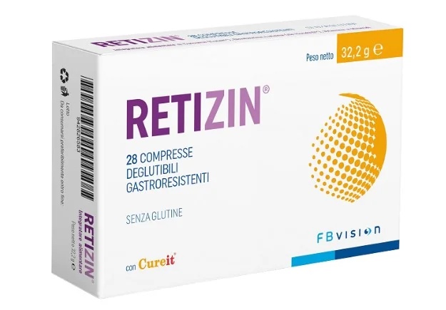 FB VISION Retizin Voedingssupplement voor het netvlies 28 tabletten Antioxidante werking