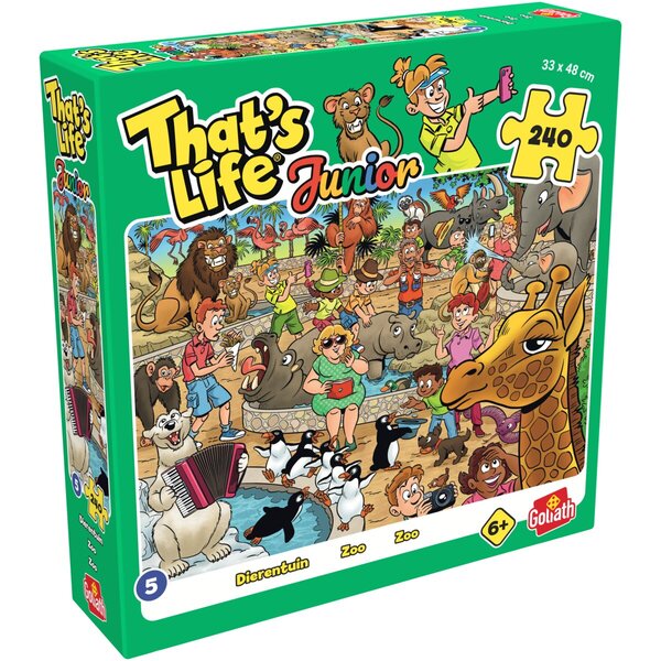 Goliath 5 That's Life Junior Zoo Puzzle<br>240 Teile