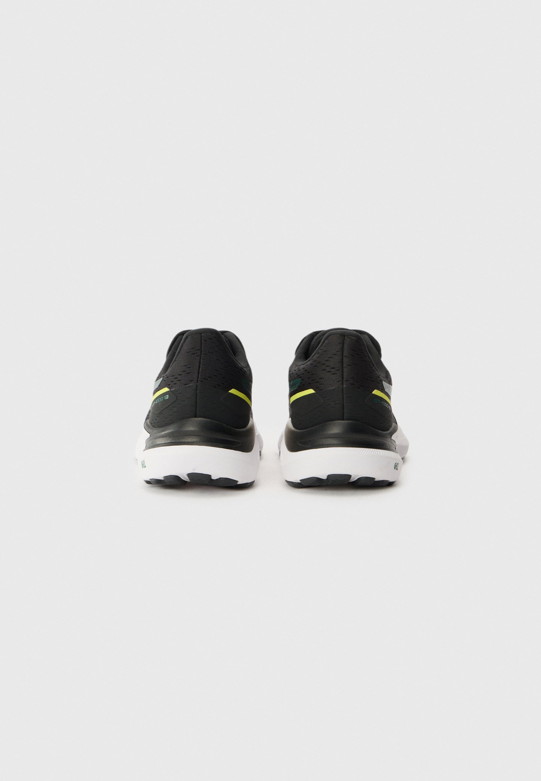 ASICS GT-1000 13 UNISEX - Scarpe da corsa su strada - nero/verde diaspro