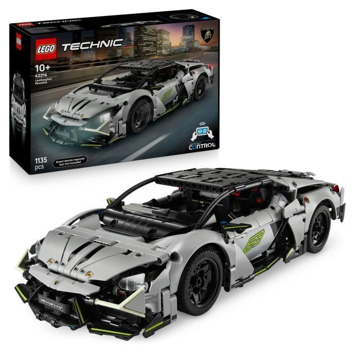 LEGO Technic 42214 Supercar Lamborghini Revuelto - Building Set for children aged 10 and up