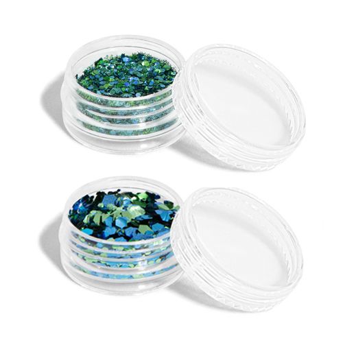 Oh My Nails Glitter Nails Ocean Dekoracija noktiju i umjetnost noktiju