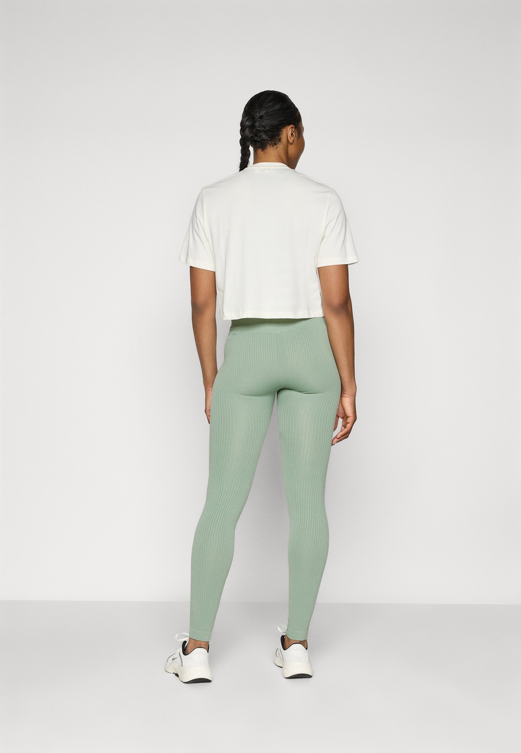 Björn Borg STUDIO SEAMLESS - Leggings - hellgrün
