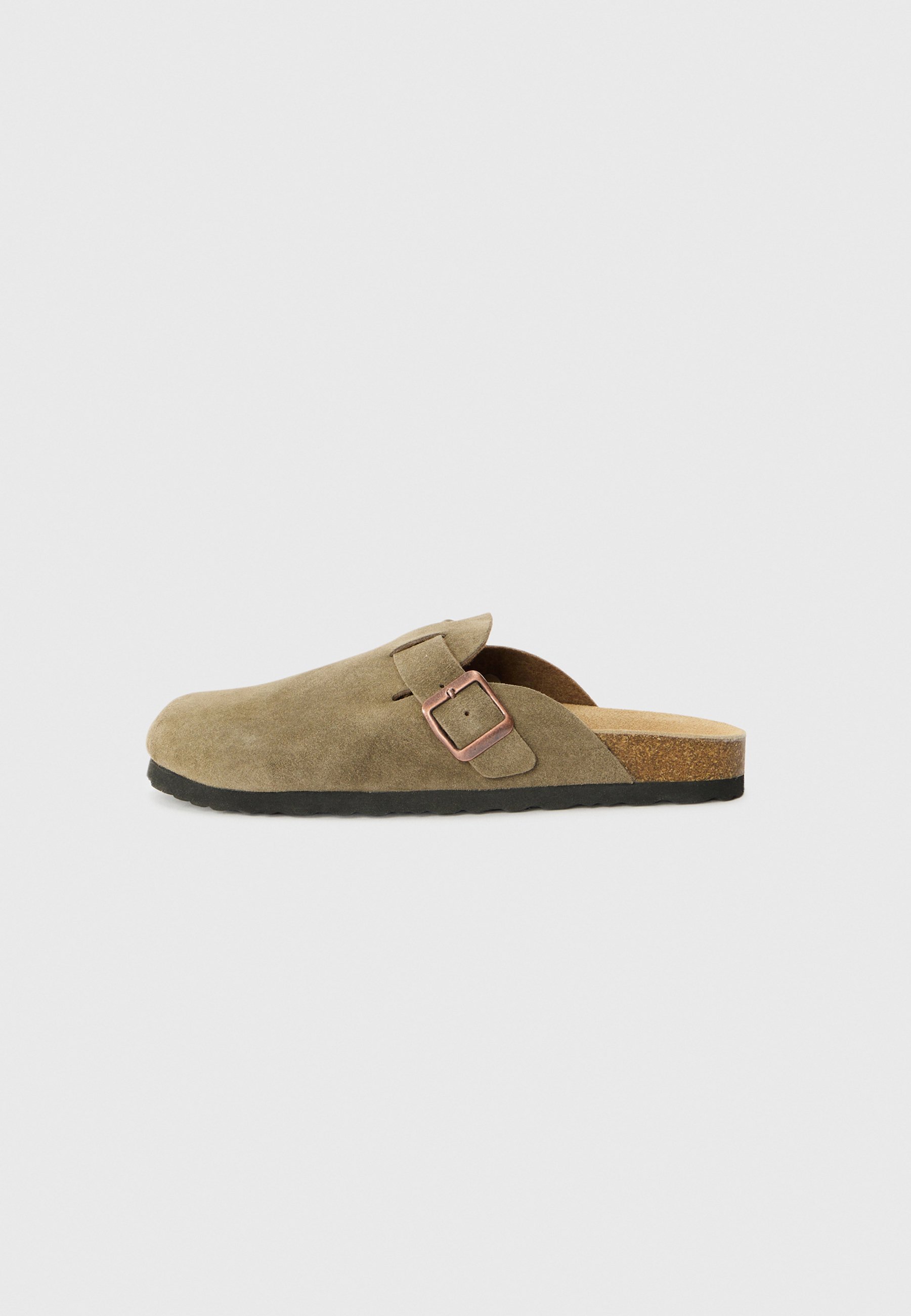 Pantofole unisex in pelle Pier One - marroni