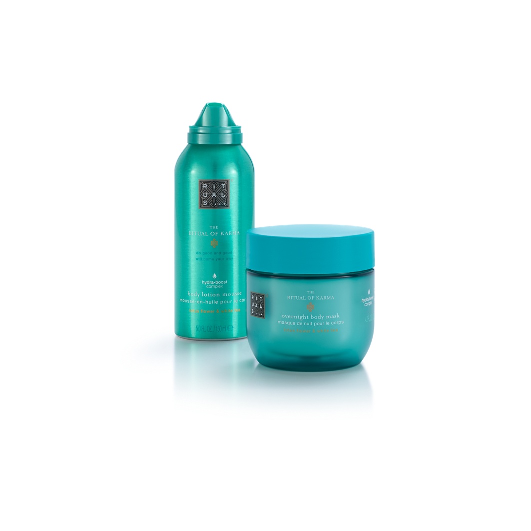 Losion za tijelo Rituals Pjena za tijelo s losionom za tijelo Ritual of Karma - 150 ml