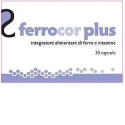 FERROCOR Ferrocor Plus ijzer- en vitaminesupplement 30 capsules