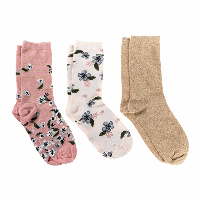 Chaussettes et collants Femme Rose