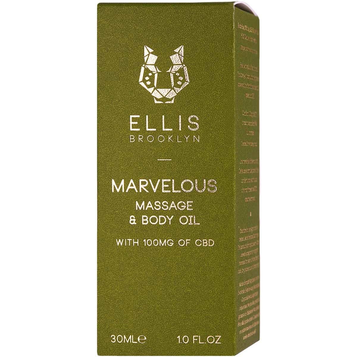 Ellis Brooklyn Body Oil – Cudowny olejek do masażu i ciała – 30 ml