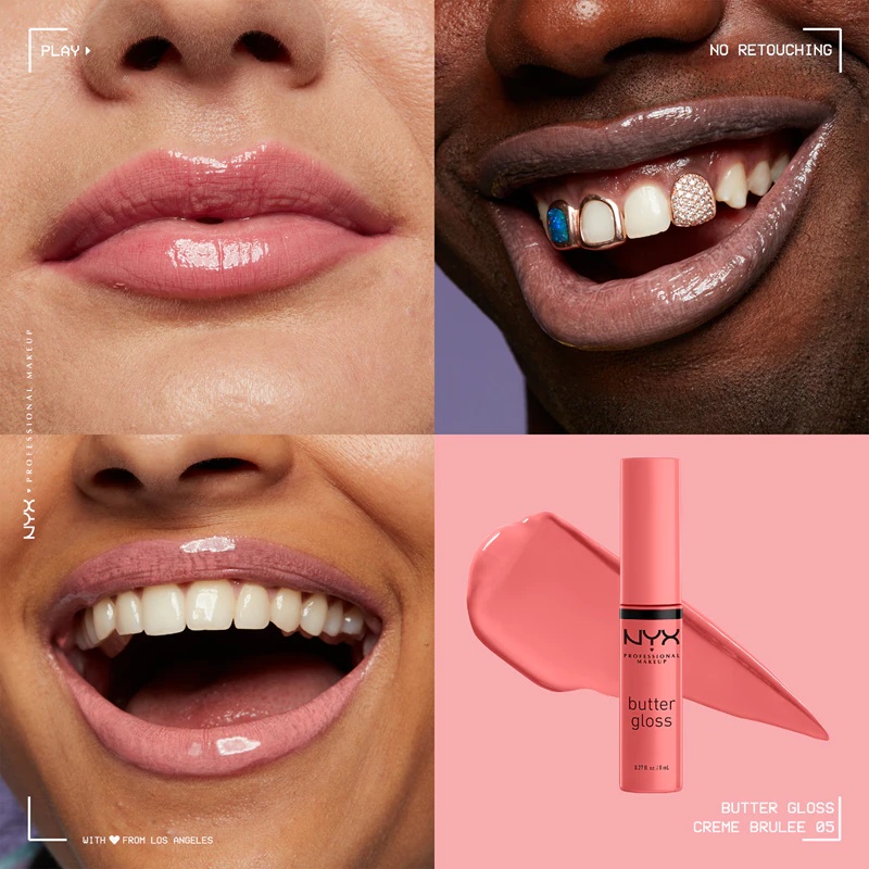 NYX Professional Makeup Butter Gloss lūpu spīdums