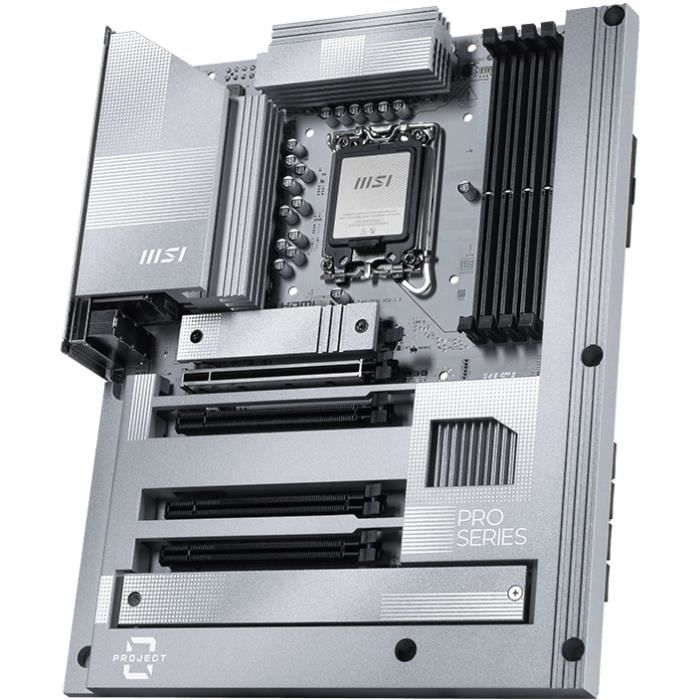 Motherboard - MSI - PRO Z890-S WIFI PZ Intel Z890 LGA 1851 (Socket V1) ATX