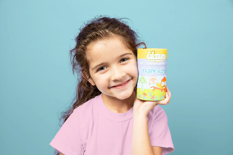 Špáradlá Jack N' Jill Fairy Floss s dentálnou niťou pre deti